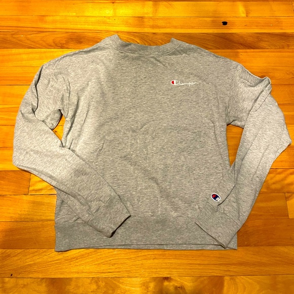Vintage Champion lightweight grey sweater size small - Picture 1 of 4